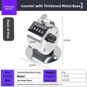 Manual Mechanical Counter Metal Sheep Animal Traffic Counter Stainless Steel Human Flow Number Counter Hardware Tool