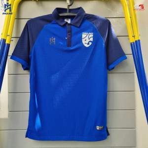 IMANE เสื้อโปโลทีมชาติ (DIY) IMA3 003 แถมฟรี!!! อกซ้ายโลโก้ช้างศึก!!!