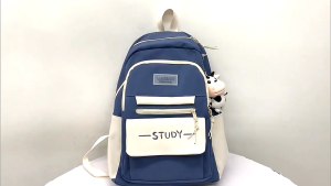 【PH STOCK】New School Bag 2025 Korean Fashion Student Backpack Large Capacity Casual Letter Backpack