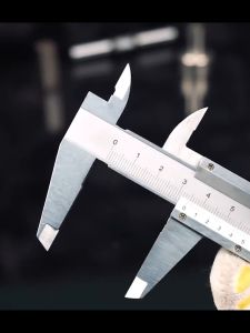 6" 150mm Manual Vernier Caliper Ruler Stainless Steel With Case Measuring tools