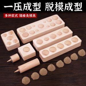 Bộ Dụng Cụ Đốt Hương Gừng Nguyên Khối Thực Vật Tự Nhiên Hình Chữ Nhật Thiết Bị Chăm Sóc Sức Khỏe Bằng Gỗ Hình Chữ Nhật