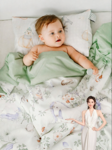 EMXEE | Kindergarten Cotton Bamboo Bedding Set 6 Pieces