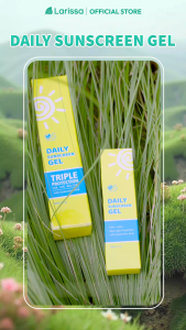 BIG SIZE!! Larissa Sunscreen Gel SPF 30++ Triple Protection (UVA+UVB+Blue Light)