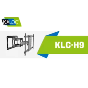 KALOC KLC-H9 55" 65" 75" 85" 86" 90" Heavy Duty Full Motion Adjustable Tv Wall Mount Lg Samsung Penyangkut Tv Braket
