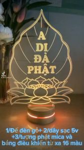 [16 MÀU điều khiền] A Di đà Phật - trang trí bàn thờ phòng tu tập tu tại gia-- 🙏An Nhiên St🙏