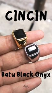 CINCIN BLACK ONYX PRIA SUPER KEREN - SUPER EKSKLUSIF