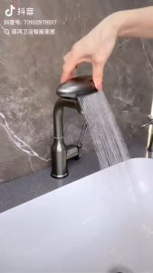 Vòi Lavabo Vòi Rửa Mặt Nóng Lạnh Cao Cấp Inox 304 Chân Đồng Thau Thiết Kế Hiện Đại Lami