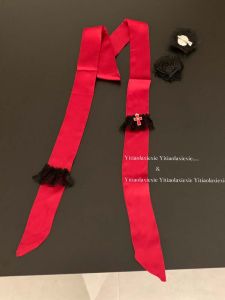 Nurse Costume Hat Red Original Rose Sailor Cap Womens Halloween Decorative Headwear Gift Hat Street Style Short Brim Cap