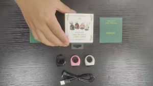 Tasbih Digital Smart Ring iQibla M02 Pro dan Zikr1 Aluminium Alloy Cincin Zikir BW 06