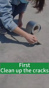 TaffGUARD Lakban Penambal Atap Bocor lubang bocor Aluminium Foil Butyl 0.8mm Waterproof