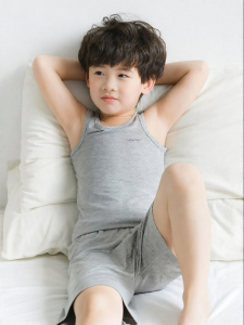 batubatu | Child Light & Thin Modal Vest Summer Wear