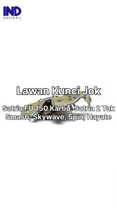 Engsel Dudukan Lawan Kunci Jok Dalam Satria FU 150 Karbu/Hayate/Spin