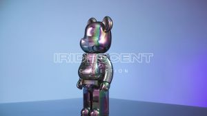 [ORIGINAL] BE@RBRICK AUDIO 400% Portable Bluetooth Speaker Limited Iridescent Collection | MEDICOM TOY and RINARO ISODYN