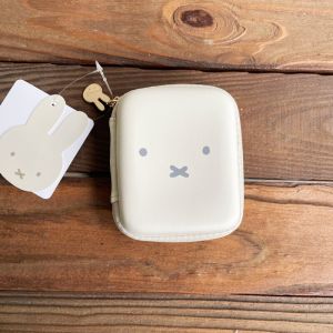 Kawaii Miffy Cute Storage Bag Cartoon Mini Lipstick Portable Headphone Bag Travel Makeup Bag Tool Kit Gift Toy for Girl