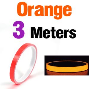 PET Self-Adhesive Luminous Tape Glow-in-the-Dark Fluorescent Warning Stickers for Stage Decor Fishing Rod Tool Glow