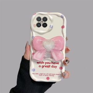 Huawei NZONES7Pro+ Phone Case Womens Full Edge Protection Butterfly And Flower Design Cute Cartoon Silicone Soft Shell Anti-Fall