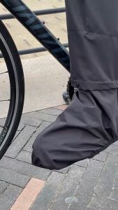 WOSAWE Motorcycle Rain Pant Waterproof Windproof Reflective Quick-drying Outdoor Sports Cycling Trouser