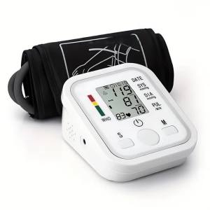 Blood Pressure Machine Arm-type Digital Blood Pressure Monitor Home Medical Sphygmomanometer Automatic Tonometer