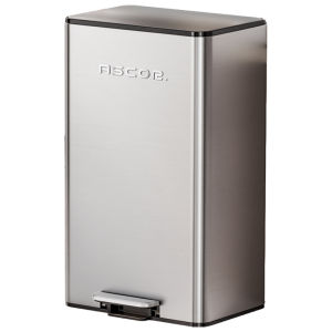 ASCOR | Italian Large Capacity Foot Pedal Trash Bin Luxury