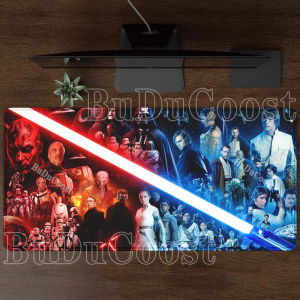 Bandai | Mouse Pad Star Wars HD printing XXL Gaming Mousepad Rubber Nonslip base PC Laptop overlock Keyboard Pad Carpet e-sports Desk Mat