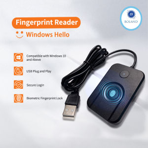 New Windows 10 11 Hello Biometric Fingerprint Login USB Reader Scanner Module Device Biometrics Security Key Safe Account Login