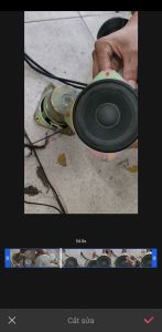 1 LOA SÚP SONY 10CM 7.5R 15W 20W HÀNG RÃ TỪ TIVI. GIÁ 1 CÁI