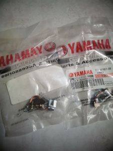 CARBON BRUSH SET YAMAHA SNIPER 135 SNIPER 150MX SZ16 FZ16 VEGA FORCE YTX125 N-MAX V1 (GENUINE)