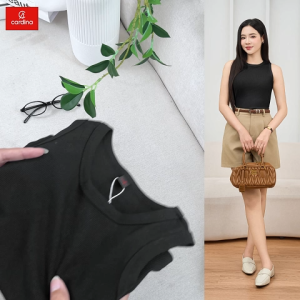 Áo thun nữ YOUNGER BY CARDINA chất liệu tăm mịn kiểu dáng sát ƞách trẻ trυng năng động 5YAFS02