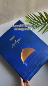 [QH MALL SOFTCOVER A5] Quran Humaira Set Premium Edisi Al Aqsa - Saiz A5 /  Bersama Kotak Ekslusif Dust Bag & Paper Bag