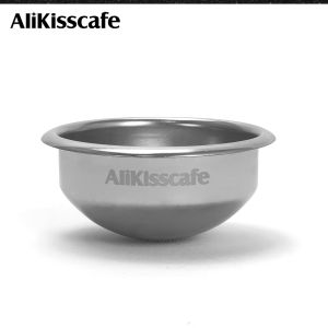 AliKisscafe 58mm Espresso Filter Basket Spherical Precision For E61 Gaggia Portafilter Coffee Machine Accessories Barista Tools