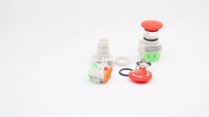 LAY7 LAY37 ON OFF BUTTON SWITCH SAKLAR MOMENTARY JAMUR 660V EMERGENCY PUSH BUTTON SWITCH