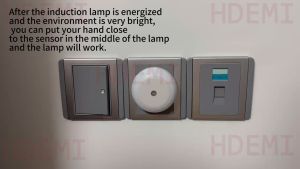 LED Light Control Sensing Night Light UK/US/EU Plug Smart Lamp For Room Corridor 5 Colors Available