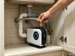 Automatic Inverter Water Booster Pump Super Silent Constant Pressure Intelligent Electric Household Pump for Home Tap and Shower Water Supply
