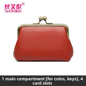 SIFULUN | New Genuine Leather Wallet Large Capacity