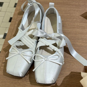 SENYUMI | Sweet Style Bow Flat Ballet Shoes