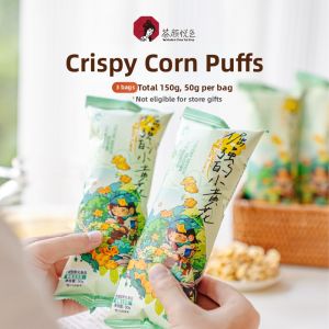 CHAYANYUESE | Fragrant Crispy Sweet Corn Popcorn 50g