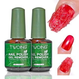น้ำยาล้างเล็บเจล TWOING 2.0 ขนาด 15 มล. ล้างเร็ว ล้างง่าย สำหรับล้างยาทาเล็บแบบกึ่งถาวร ยูวี โซค ออฟ พร้อมอุปกรณ์ทำเล็บ
