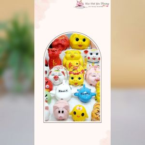 máy bay tiết tiệm gốm sứ size 1 và size 2 ống tiết kiệm đựng tiền heo đất tiết kiệm heo sứ tiết kiệm