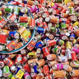 DIY Miniature Food Toy Simulation Soda Can