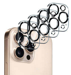 4Pcs Camera Lens Protector For iPhone 16 15 Pro Max Back Camera Protector Tempered Glass For iPhone 15 16 Plus 16Pro Lens Cover