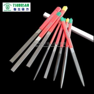 Japanese Pot Three Assorted Paper File Flat File Semicircle Triangle Round File Fitter Woodworking 215mm Thick Medium Thin File Flat File Steel File