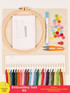 QINGPIN | Zero Beginner Family Educational Embroidery Kit