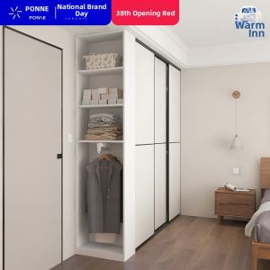 PONIE | Custom Environmental Friendly Side Cabinet Wardrobe Solid Wood OSB