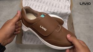 SEPATU WANITA SNEAKER SPORTY OLAHRAGA SANTAI NONGKRONG LAVIO PRINZA COKLAT