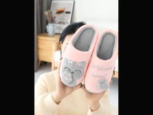 ิิ😸รองเท้าใส่ในบ้าน ฺBB Brown สลิปเปอร์ นุ่มๆ หนา พื้นกันลื่น รองเท้าเพื่อสุขภาพ รองเท้าแตะ ลายหมี