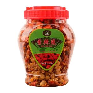 Spicy Crispy Peanut and Chili Snacks