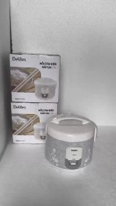 Nồi cơm nắp gài Delites 1.8 lít NCG1805 hàng chính hãng 100% trưng bày mới 98- 99% phù hợp cho 4-6 người ăn bảo hành 12 tháng