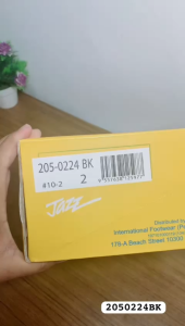 Pallas Jazz School Shoes Black Shoe Single Velcro Strap 2050224BK Kasut Hitam Kasut Sekolah