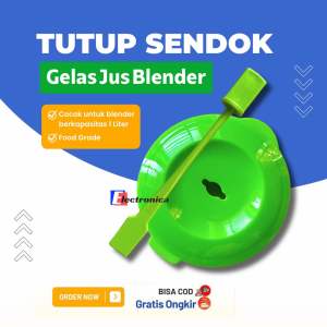 TUTUP BLENDER JUS UNIVERSAL SEMUA MEREK MIYAKO NATIONAL DLL LENGKAP DENGAN SENDOK / PENGADUK BLENDER