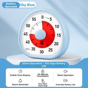 「China Plug」QITE | Time Management Timer for Childrens Study and Homework